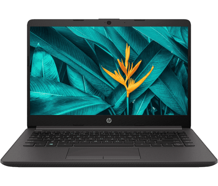 HP 240 laptop front-facing