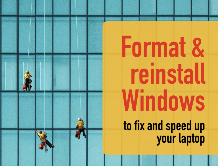 Format & re-install Windows