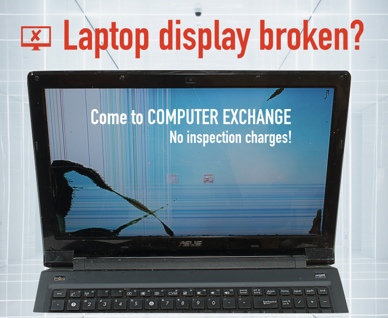 Replace laptop display